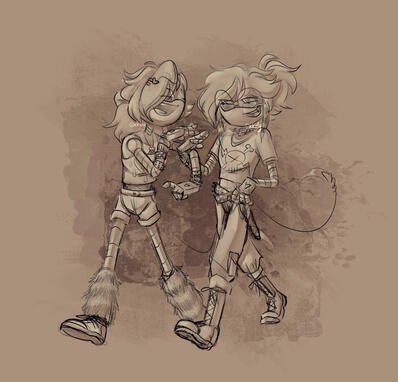 Teenage Courtney and Kimber (2025)