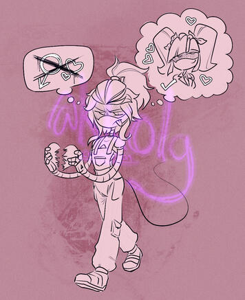 Full Body Clean Sketch + base color